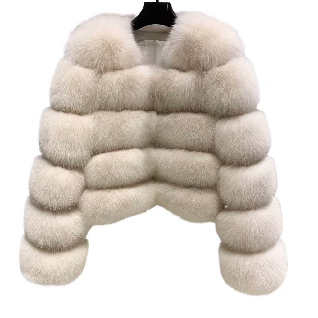 Champagne Fox Coat